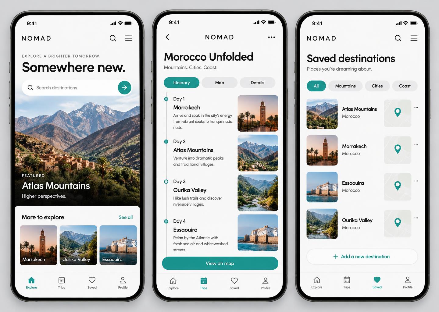 NOMAD — Travel & excursions